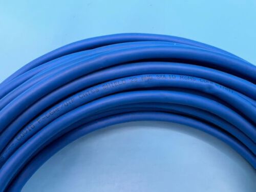 Covid Cables Cat 6a Shielded, Black Jacket, Plenum, 25ft P-C6AF-RJ-BLK-25