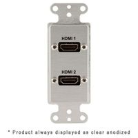 Covid Cables Decora, (2) HDMI Female, White D1217F-W