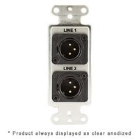 Covid Cables Decora, (2) Neutrik 3 Pin XLR Male, White D1226S-W