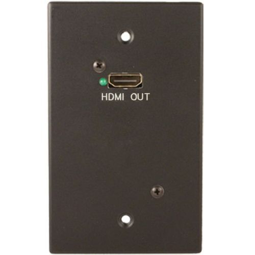 Covid Cables HDBaseT 1-Gang Rx, HDMI, Black Anod H-HD-1R-BA