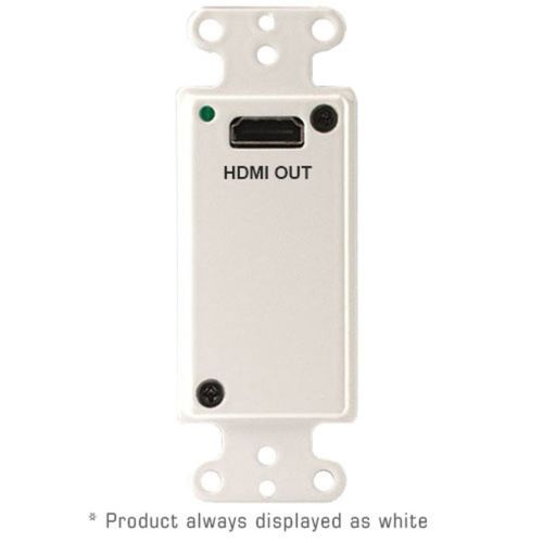 Covid Cables HDBaseT Decora Rx, HDMI, Black H-HD-DR-BK