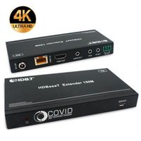 Covid Cables HDBaseT Set, HDMI 4K, 18G, with Local Loop Out EHB-200
