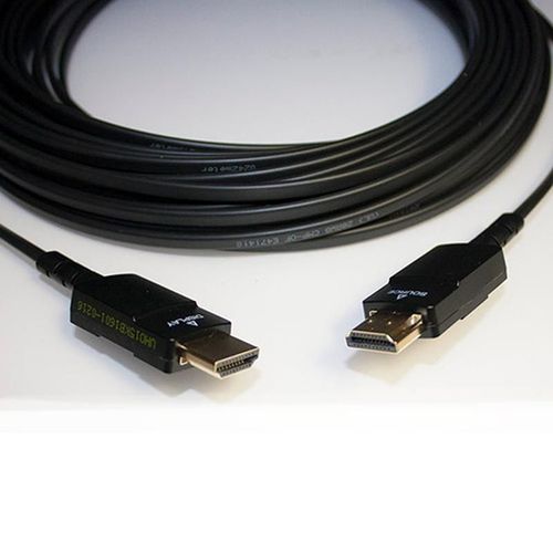 Covid Cables HDMI AOC Cable, Plastic Fiber, Plenum, 32ft P-HDFH-P-32