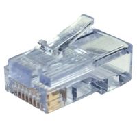 Covid Cables RJ Plug, EZ-RJ45, Cat6, 100 Pak PT-100010B-100