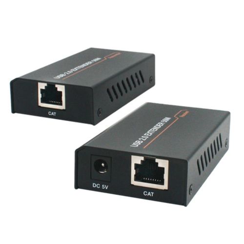 Covid Cables USB 2.0 Extender, Cat5e/Cat6, POC EUC-200