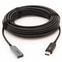 Covid Cables USB 3.0 AOC Cable, A-Male to A-Female, Plenum, 50ft P-U3A-A-AF-50