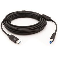 Covid Cables USB 3.0 AOC Cable, A-Male to B-Male, Plenum, 50ft P-U3A-AB-50