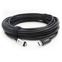 Covid Cables USB 3.2 (G2) AOC Cable, A-Male to C-Male, Plenum, 75ft P-U31A-AC-75