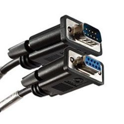 Covid 6' DB9 Serial Cable, 9-Pin Male to Female, Plenum - CSW3989-28-06