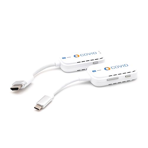 Covid EZ Wireless USB-C To HDMI Extender Set, 1080p - ECW-100