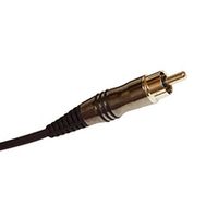 Covid 100' Audio Cable, (1) RCA Male to Male, Mono Audio, 22 AWG Construction, Non-Plenum - CSP1255-22-100