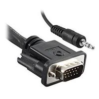 Covid 25' VGA Cable with Audio, Plenum - P-CVGAAID-25M