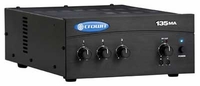 Crown 135MA Mixer Amp, 3 Input, 1/2 Rack, Mono, 35W @ 8 ohms or 70V/100V