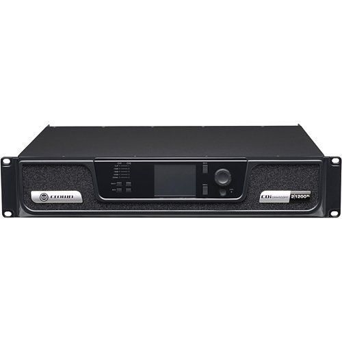 Crown Analog + BLU link input, 2 channel, 1200W per output channel - NCDI2X12BL-U-US