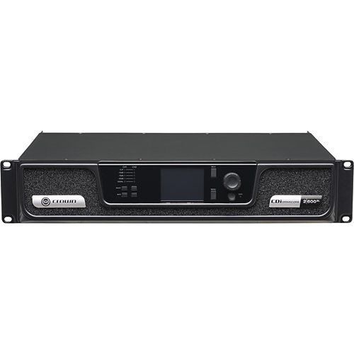 Crown Analog + BLU link input, 2 channel, 600W per output channel - NCDI2X600BL-U-US