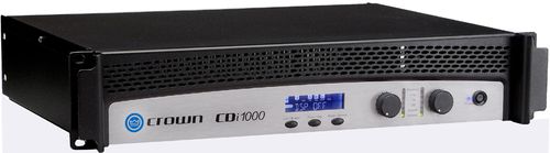 Crown CDI1000 Power Amplifier, Dual Channel, 500W @ 4 ohms per channel - CDI1000
