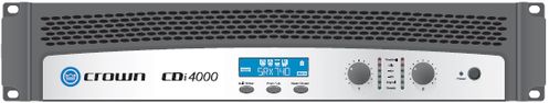 Crown CDI4000 Power Amplifier, Dual Channel, 1,200W @ 4 Ohms/1,000W @ 70V per channel - CDI4000