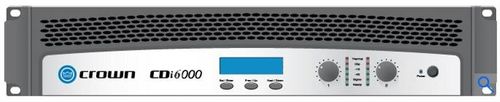 Crown CDI6000 Power Amplifier, Dual Channel, 2,100W @ 4 ohms per channel - CDI6000