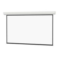 Da-Lite Contour Electrol, 60" x 60" with High Contrast Matte White - 92622LS