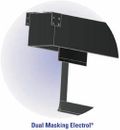 Da-Lite Dual Masking Electrol Screen - 45x80 / 45x60 - High Contrast Matte White - 92943
