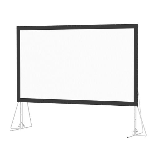 Da-Lite Fast-Fold Truss Frame Projection Screen, 12'3" x 21', Da-Tex (Rear) - 87297