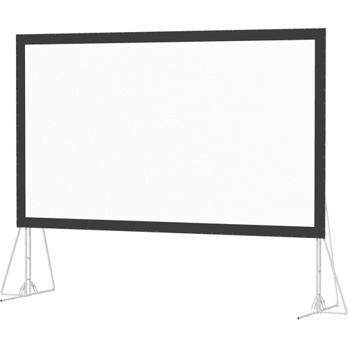 Da-Lite Fast-Fold Truss Frame Screens, 90" x 160" with DaMat - 99842N