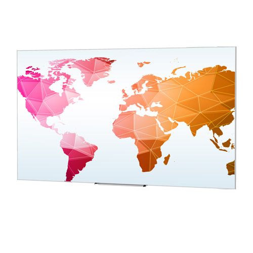 Da-Lite Idea Screen Projection Screen, 50" x 89", Dry-Erase Screen - 25942