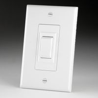 Da-Lite Replacement Wall Switch - White - 80575