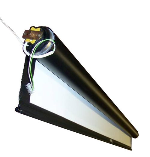 DaLite Wide (16:10) 110 x 176 Tensioned Large Advantage Electrol Projection Screen, Fabric, Roller and Motor Assembly - 70246FL