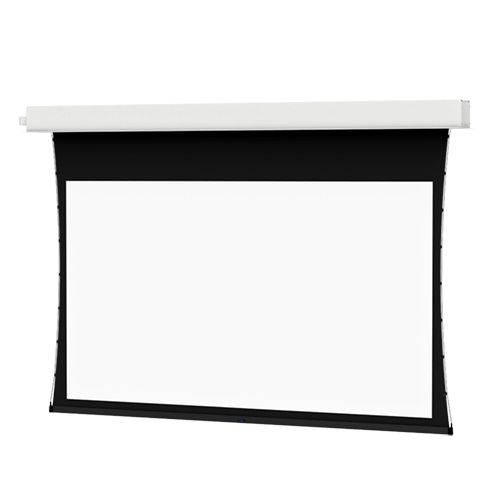 DaLite Wide (16:10) 57.5 x 92 ViewShare Tensioned Advantage Electrol Projection Screen, 220V Motor; Fabric, Roller and Motor Assembly; Video Projector Interface - 24731EFLSI