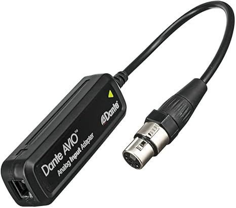 Dante to analog XLR adaptor (male) - AC-ADP2D-N