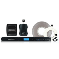 Digi-Loop Medium Area, Dual Channel Hearing Loop Dante System  - DL207-SYS-D