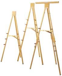 Da-Lite Display Easels Black Powder Coat