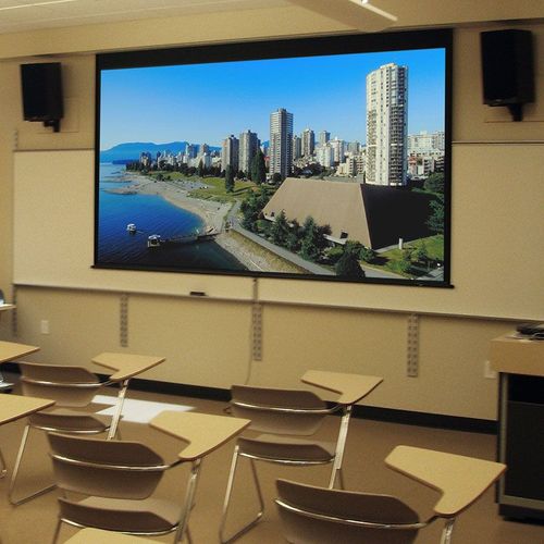 Draper Access M, 9' x 12', AV, Contrast Grey XH800E - 197011EC