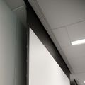 Draper Access V Tensioned Recessed Electric Projection Screen