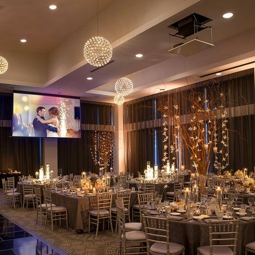 Draper Access XL V Tensioned Recessed Electric Projection Screen