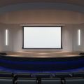 Draper Acumen XL V Projector Screen, 182 3/8", 21:9 Ultrawide, Matt White XT1000VB, 110 V - 155120
