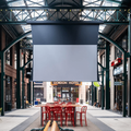 Draper Acumen XL V Projector Screen, 208 3/8", 21:9 Ultrawide, CineFlex CH1200V, 220 V - 155221CB