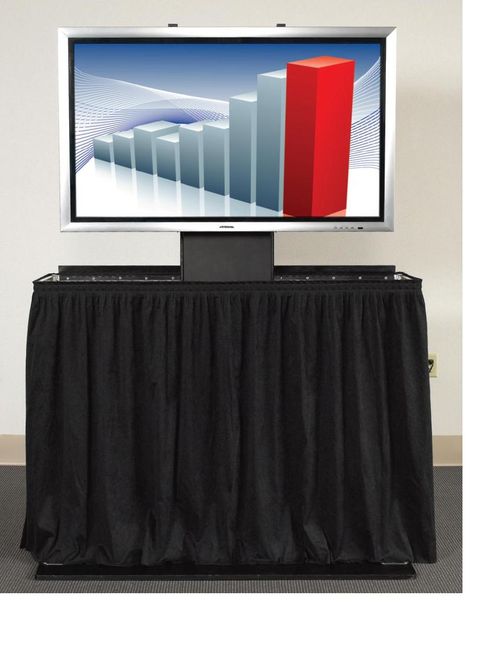 Draper Flatscreen Lift/Case Combo For Displays 50" to 65"