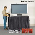 Draper FlatScreen Lift/Case Combo for up to 43" - 50" Displays - 300516