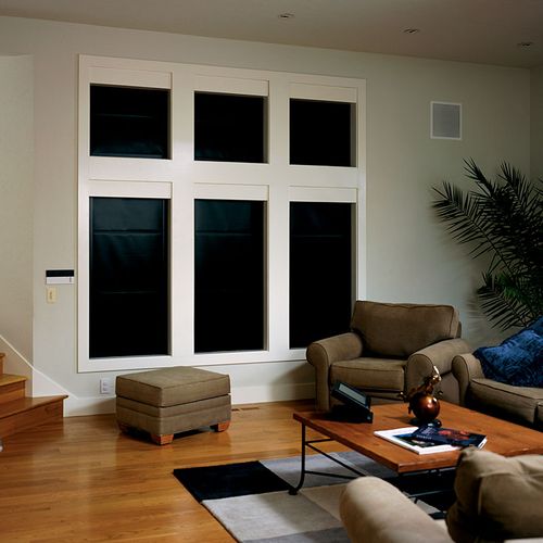 Draper LightBloc Motorized FlexShade&reg;