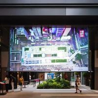 Draper Premier XL, 200", NTSC, CineFlex CH1200V, 110 V, with LVC-IV Low Voltage Controller - 101808CBU