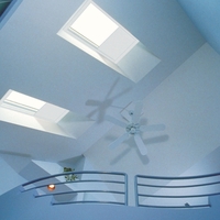 Draper Skylight Motorized FlexShade&reg;