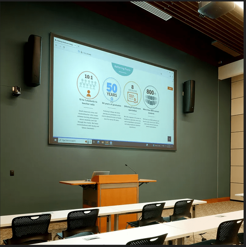 Draper StyleLine, 152", 21:9 Ultrawide, ClearSound NanoPerf XT1000V, 3 3/16" Bezel - 256220SC