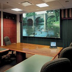 Draper Ultimate Access E Recessed Electric Projection Screen