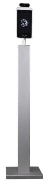 Dynamic Detection Display Temperature Scanner Kiosk with Facial Recognition, Base Unit and Floor Stand