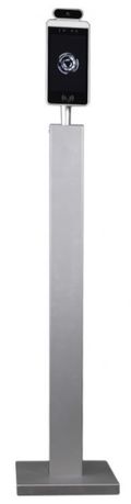 Dynamic Detection Display Temperature Scanner Kiosk with Facial Recognition, Base Unit and Floor Stand