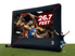 Elite Outdoor Movies Outdoor Screen 19.5' Inflatable Projection Screen - B-17