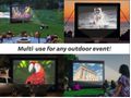 Elite Outdoor Movies Outdoor Screen 23' Inflatable Projection Screen - B-20
