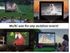 Elite Outdoor Movies Outdoor Screen 23' Inflatable Rear Projection Screen - B-20R